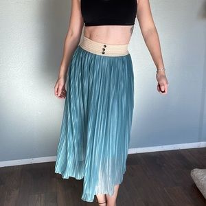 Flowy Blue Skirt